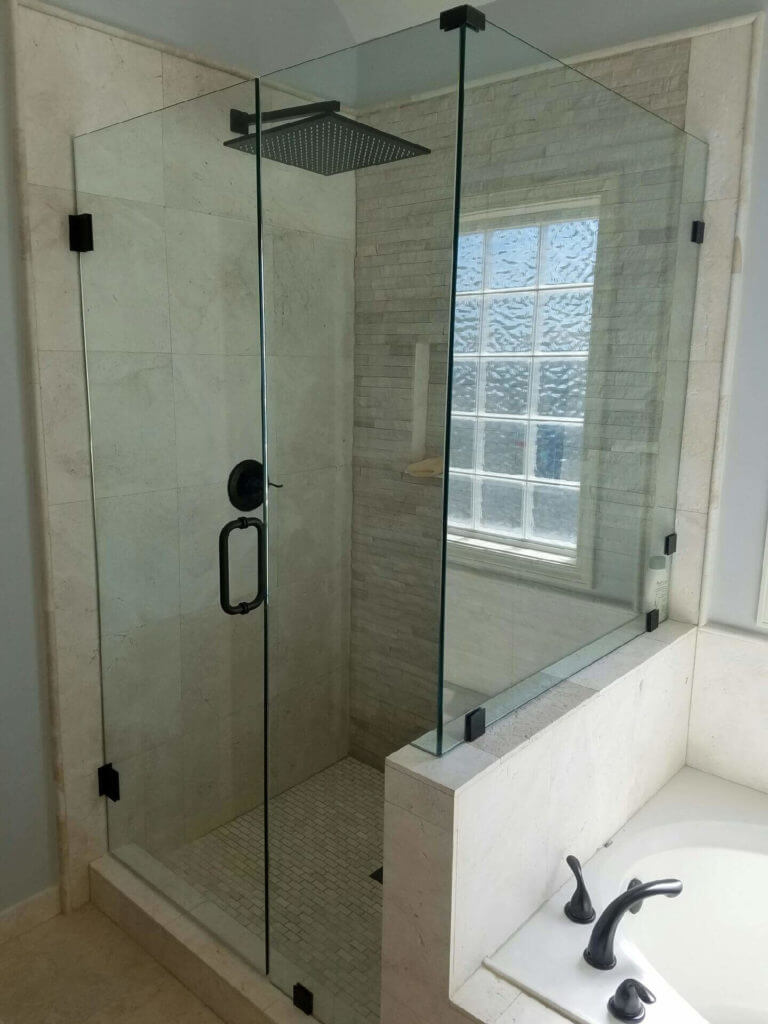 Frameless Shower Door Installation